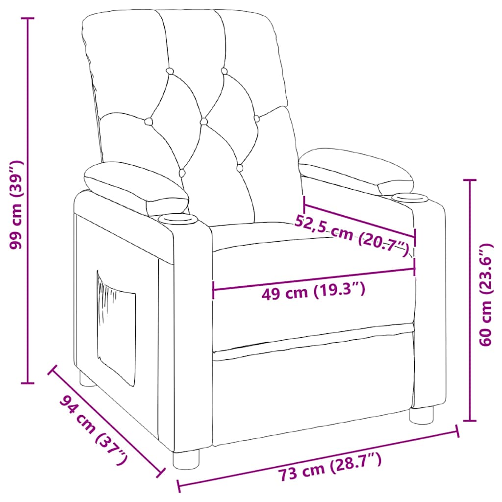 Recliner Chair Fabric